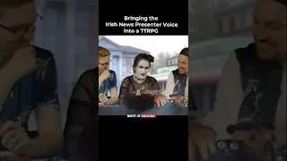 The Irish News Voice can be really useful in TTRPGS! Episode 2 OUT NOW! #ttrpg #rtevoice
