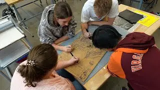Virginia Tech students use their artistic skills to 