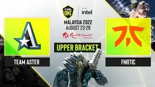 Dota2 - Team Aster vs Fnatic - Game 2 - ESL One - Malaysia 2022 - Upper Bracket