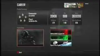 Black Ops 2- How a PROPER Sniper's Combat Record Should Look!