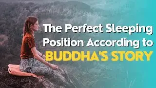 The Perfect Sleeping Position According to Buddha's Story || Buddhist story || #buddhiststory