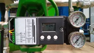 Siemen's SIPART PS2 Positioner Auto Calibration in English.