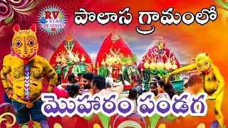 Moharam festival in Polasa village||పొలాస గ్రామంలో పీర్ల పండగ //పెద్ద పుల్లా ఆటలు #rvstarcreations