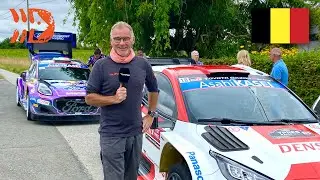 WRC Ypres Rally Belgium 2022 SS1 Start Interviews