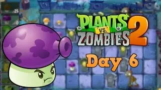Plants vs Zombies 2 | Dark Ages Night 6 | Walkthrough