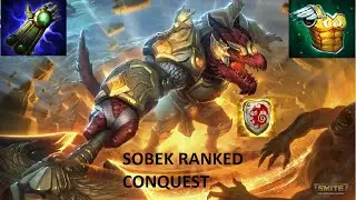 Sobek Ranked Support, Diamond Conquest With Semi-Pro Shot Calling!