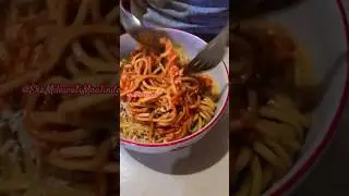 BAKMIE DIBUMBUI SAUS SAMBAL #ankadapur #mie #bakmieayam #miebakso TAMBAH BAKSO KUAH PANGSIT SAYUR