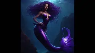 Siren luring you underwater ~ 1 hour | Soothing vocals, relaxing waves sounds relieving stress.