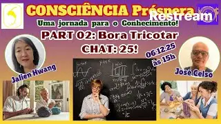 Bora Tricotar: Chat 25 - S&aacute;bado &agrave;s 15h - 06/12/25