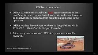 OSHA Trenching & Excavation Safety: Master 29 CFR 1926 Subpart P & Prevent Cave-ins