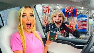 67 KIND GREIFT mich in AUTO W&Auml;SCHE an 😱🚗