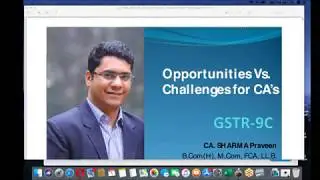 GSTmitra's Webinar on GST Audit, Form GSTR 9C by CA. Praveen Sharma