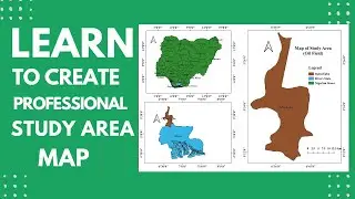 How to Create Professional Study Area Map Using QGIS (2026)