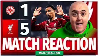 EINTRACHT FRANKFURT 1-5 LIVERPOOL! Craig's Match Reaction LIVE