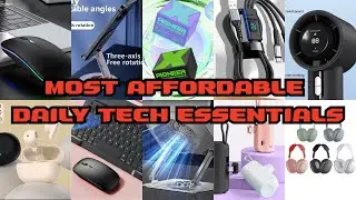 Shopee Finds 2025 🛒 Must-Have Affordable Tech Essentials | Best Budget Gadgets