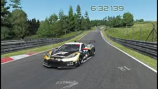 Corvette C8.R GTE at N&uuml;rburgring-Nordschleife 6:32.139 | rFactor2