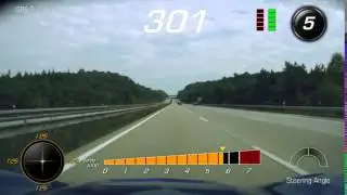 Top speed  Chevrolet Corvette C7 Z51 7-speed manual German Autobahn