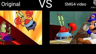 Dad Dearest but it's Krab battle vs SMG4 video