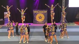 Basta Girls Team cheer Allgirl senior L5 on BASTA 2017