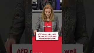 Nazis heulen: AfD im #Bundestag mit eigenen Aussagen konfrontiert.