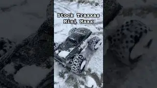 Traxxas Mini Maxx Power 🔥 #rc #rcbash #minimax #toys #traxxas #snow #rctrucks #rchobbies