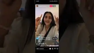 Chahat Tewani Instagram live today in dubai | Chahat Tewani full live video | Chahat Tewani |