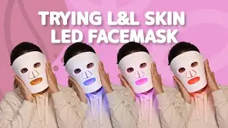 Unboxing & First Impression ✨ Trying the @LLSkinGlobal  LED Face Mask for the First Time!