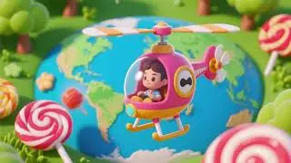 Candy Chopper Around the World | Nursery Rhymes & Kids Songs