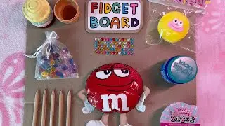 Rating My Fidget Board 🩷Cute Sounds Only! ASMR Vibes