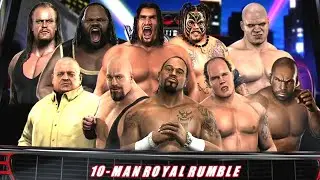 WWE SvR2010 | 10-Man Royal Rumble Match