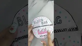 LOL surprise blind bag 🩷 #asmr #asmrunboxing #blindbag #diy #paperasmr #papercraft #lolsurprise