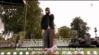 Eric Saade   'Popular'   Allsang p&aring; Grensen  23 06 2011&rlm;