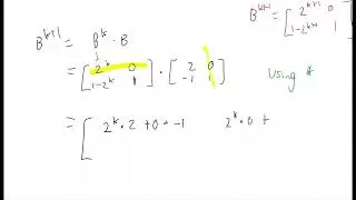 11 Specialist Mathematics - 6.9 Induction with Matrices