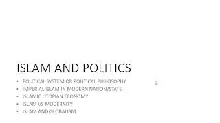 Islamic Philosophy, Politics & the Modern Muslim | Existential Knowledge Ch. 5B
