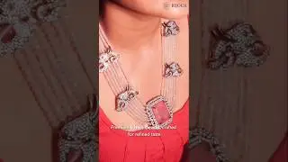 Bijoux Premium Bridal Collection | Handmade Onyx & Doublet Stone Jewelry | NL309