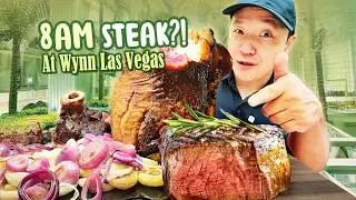 8AM STEAK BREAKFAST BUFFET at Wynn Las Vegas - Is It Worth $75?