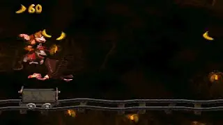 Donkey Kong Country: Level 31: Mine Cart Madness