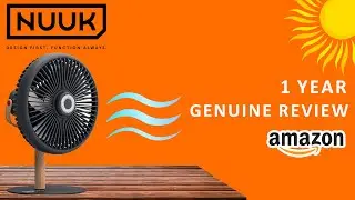 NUUK Lit Fan 1 Year Usage Review 💨 | Genuine Battery Backup & Build Quality in தமிழ் | Worth ah? 🔋