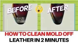 How To Clean Mold Off Leather in 2 Minutes