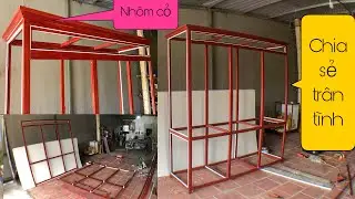Chia Sẻ Kinh Nghiệm Làm Khung Tủ Quần Áo Nhanh -Đẹp -Đơn Giản