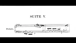 G. F. Handel Keyboard Suite in E Major with 