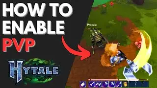 How To Enable / Disable PvP in Hytale World (Easy)