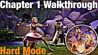 Disney Mirrorverse Into The Woods Hard Mode CHAPTER 1 Full Walk Through Master Gaming