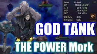 The Power of Mork, He is God Tank and can put up shields that are too hard😐😐😐【Summoners War RTA】