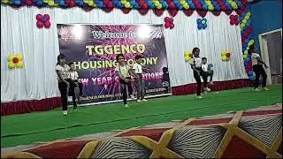 chill bro song dance performance  new year 2025 ts genco colony