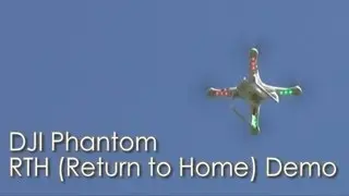 DJI Phantom V1 - Return To Home Demo