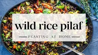 The Perfect Side Dish: Wild Rice Pilaf