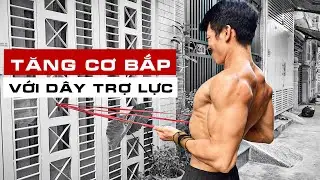 SAI LẦM khi tập với DÂY KHÁNG LỰC - Cách tăng cơ bắp với Resistance Band - Làng Hoa Workout