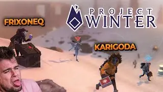 FRIXONEQ i KARIGODA PRZYGOTOWALI WYBUCHOWĄ ZASADZKĘ | Project Winter [#75]