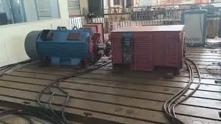 Type testing 600HP HV NEMA motor